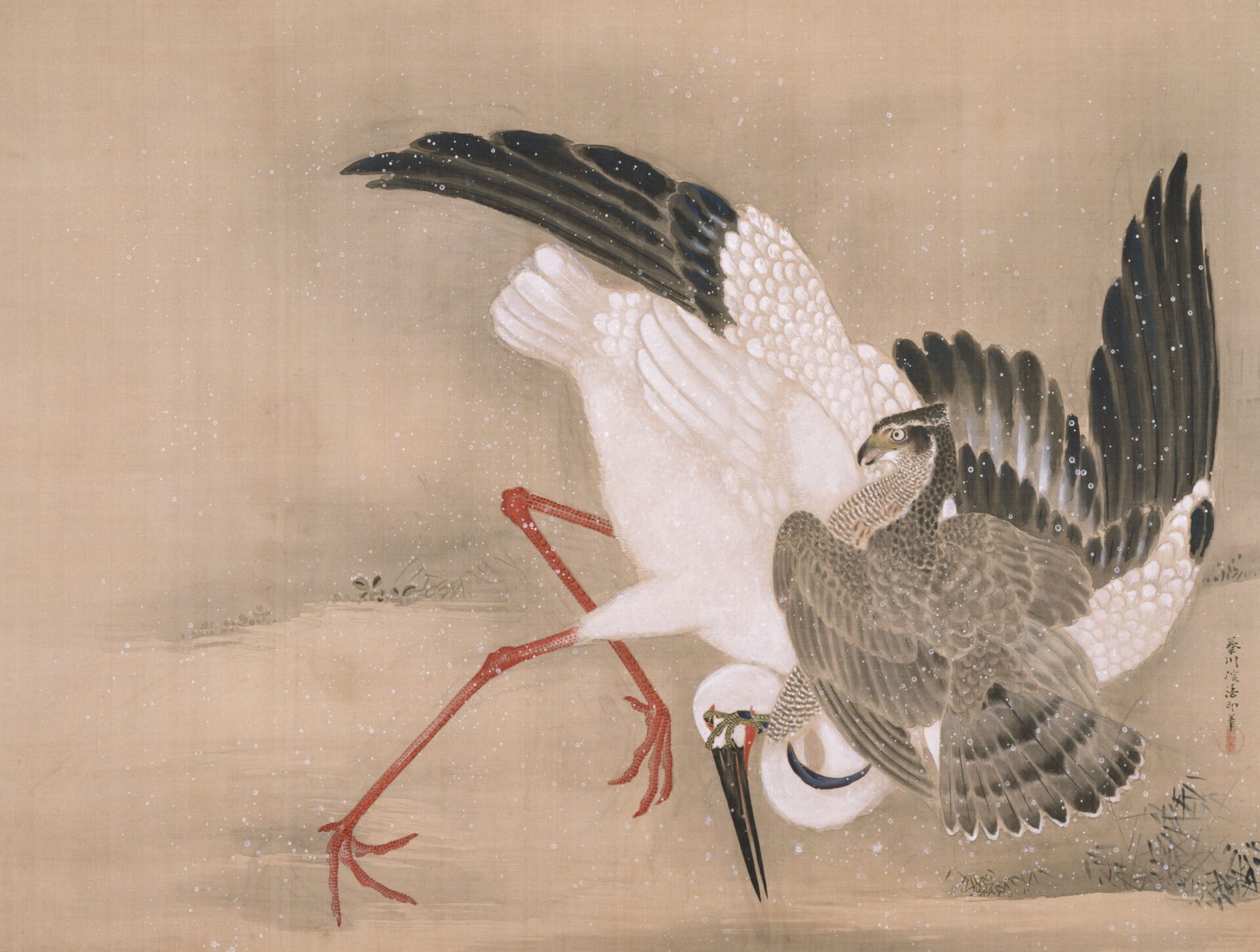 特別展「鷹のおでまし ―鷹狩の美術―」埼玉県立歴史と民俗の博物館 