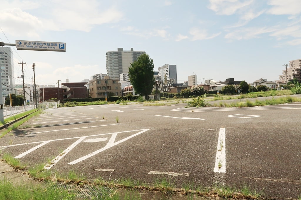 さいたま市　桜木駐車場用地　開発