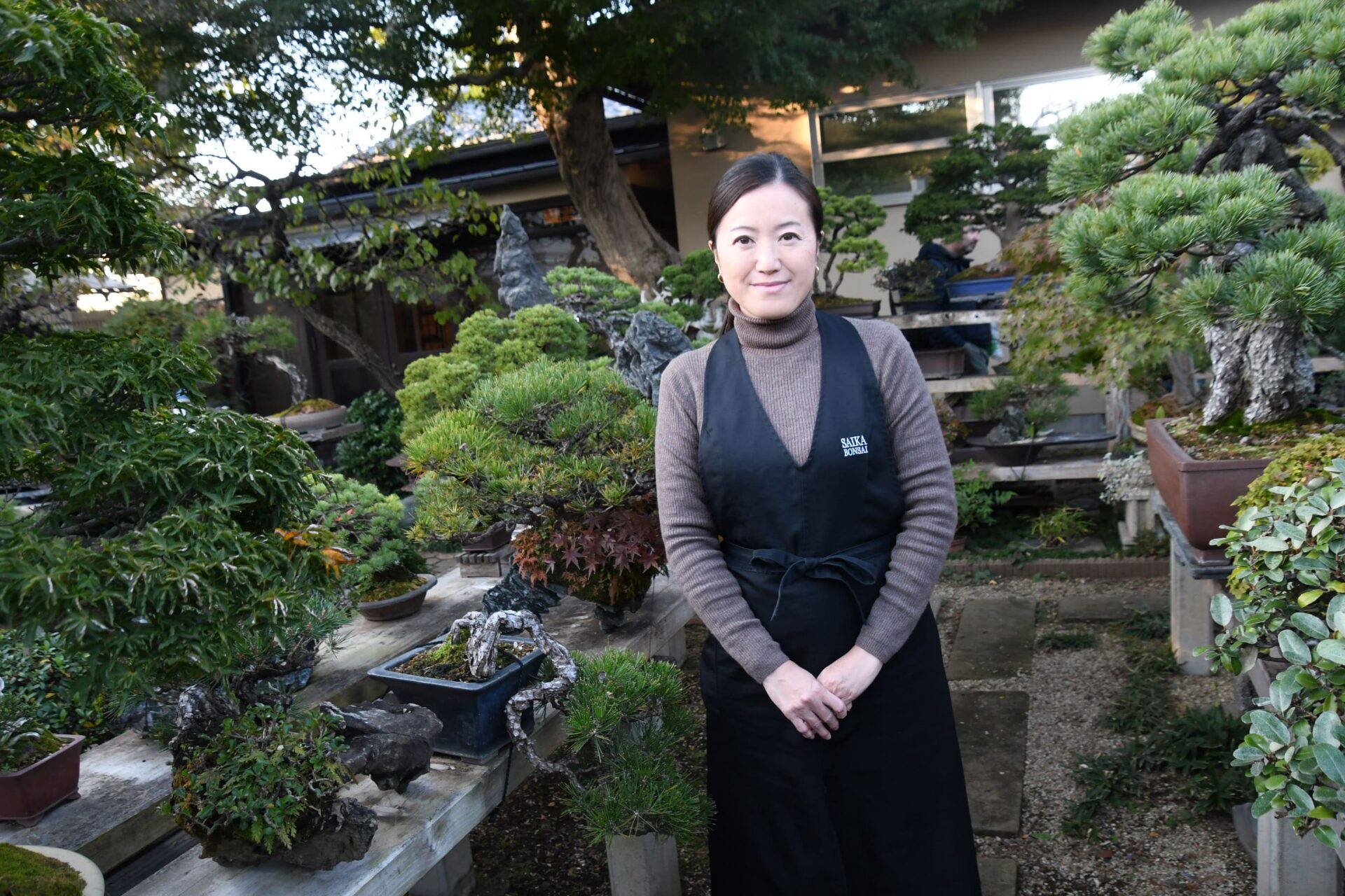 盆栽家・山田香織さん 海外のお客様にも「来てよかった」と思われる