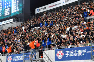 RB大宮アルディージャ　手話応援　毎日興業