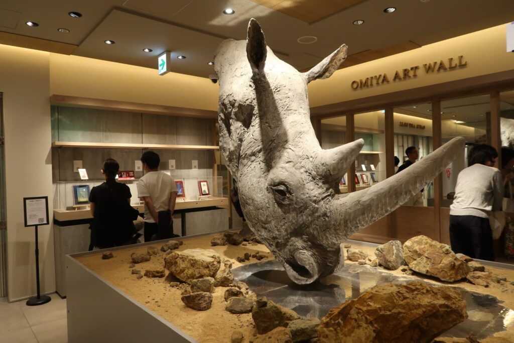 OMIYA ART WALL　大宮アートウォール　大宮門街　丁子紅子